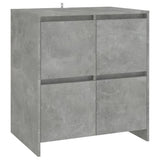 NNEVL Sideboard Concrete Grey 70x41x75 cm Engineered Wood