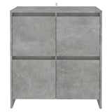 NNEVL Sideboard Concrete Grey 70x41x75 cm Engineered Wood