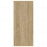 NNEVL Sideboard Sonoma Oak 102x33x75 cm Chipboard