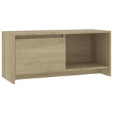NNEVL TV Cabinet Sonoma Oak 90x35x40 cm Engineered Wood