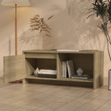 NNEVL TV Cabinet Sonoma Oak 90x35x40 cm Engineered Wood