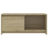 NNEVL TV Cabinet Sonoma Oak 90x35x40 cm Engineered Wood