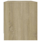NNEVL TV Cabinet Sonoma Oak 90x35x40 cm Engineered Wood