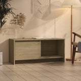 NNEVL TV Cabinet Sonoma Oak 90x35x40 cm Engineered Wood