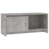 NNEVL TV Cabinet Concrete Grey 90x35x40 cm Engineered Wood