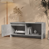 NNEVL TV Cabinet Concrete Grey 90x35x40 cm Engineered Wood