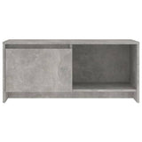 NNEVL TV Cabinet Concrete Grey 90x35x40 cm Engineered Wood