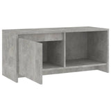 NNEVL TV Cabinet Concrete Grey 90x35x40 cm Engineered Wood