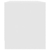 NNEVL TV Cabinet High Gloss White 90x35x40 cm Engineered Wood