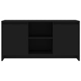 NNEVL TV Cabinet Black 102x37.5x52.5 cm Chipboard