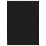 NNEVL TV Cabinet Black 102x37.5x52.5 cm Chipboard