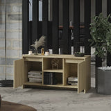 NNEVL TV Cabinet Sonoma Oak 102x37.5x52.5 cm Chipboard