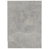 NNEVL TV Cabinet Concrete Grey 102x37.5x52.5 cm Chipboard