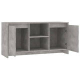 NNEVL TV Cabinet Concrete Grey 102x37.5x52.5 cm Chipboard
