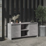 NNEVL TV Cabinet Concrete Grey 102x37.5x52.5 cm Chipboard