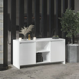 NNEVL TV Cabinet High Gloss White 102x37.5x52.5 cm Chipboard