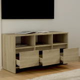 NNEVL TV Cabinet Sonoma Oak 102x37.5x52.5 cm Engineered Wood