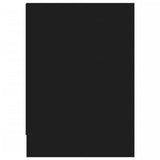 NNEVL TV Cabinet Black 146.5x35x50 cm Engineered Wood