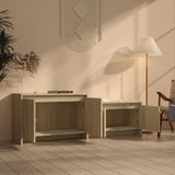 NNEVL TV Cabinet Sonoma Oak 146.5x35x50 cm Engineered Wood