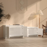 NNEVL TV Cabinet High Gloss White 146.5x35x50 cm Engineered Wood