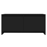 NNEVL Coffee Table Black 90x50x41.5 cm Chipboard