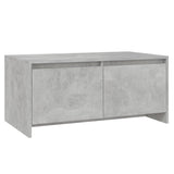 NNEVL Coffee Table Concrete Grey 90x50x41.5 cm Chipboard