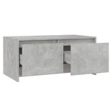 NNEVL Coffee Table Concrete Grey 90x50x41.5 cm Chipboard