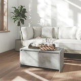 NNEVL Coffee Table Concrete Grey 90x50x41.5 cm Chipboard