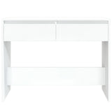 NNEVL Console Table White 100x35x76.5 cm Chipboard
