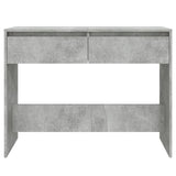 NNEVL Console Table Concrete Grey 100x35x76.5 cm Chipboard
