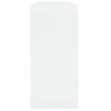 NNEVL Console Table High Gloss White 100x35x76.5 cm Chipboard