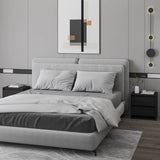 NNEVL Bedside Cabinets 2 pcs Black 45x34.5x44.5 cm Chipboard