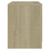 NNEVL Bedside Cabinet Sonoma Oak 45x34.5x44.5 cm Chipboard