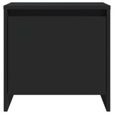 NNEVL Bedside Cabinets 2 pcs Black 45x34x44.5 cm Chipboard