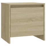 NNEVL Bedside Cabinet Sonoma Oak 45x34x44.5 cm Chipboard