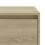 NNEVL Bedside Cabinet Sonoma Oak 45x34x44.5 cm Chipboard