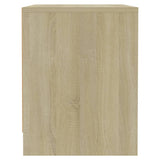 NNEVL Bedside Cabinets 2 pcs Sonoma Oak 45x34x44.5 cm Chipboard