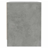 NNEVL Bedside Cabinets 2 pcs Concrete Grey 45x34x44.5 cm Chipboard