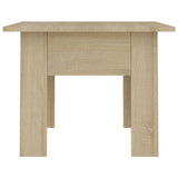 NNEVL Coffee Table Sonoma Oak 55x55x42 cm Engineered Wood