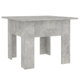 NNEVL Coffee Table Concrete Grey 55x55x42 cm Engineered Wood