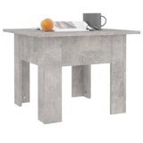 NNEVL Coffee Table Concrete Grey 55x55x42 cm Engineered Wood