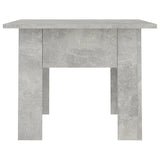 NNEVL Coffee Table Concrete Grey 55x55x42 cm Engineered Wood