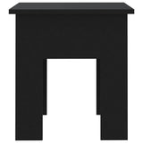 NNEVL Coffee Table Black 40x40x42 cm Engineered Wood