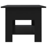 NNEVL Coffee Table Black 102x55x42 cm Chipboard