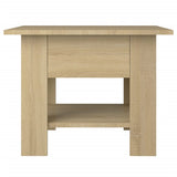 NNEVL Coffee Table Sonoma Oak 55x55x42 cm Engineered Wood