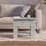 NNEVL Coffee Table Concrete Grey 55x55x42 cm Engineered Wood