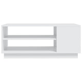 NNEVL Coffee Table White 102x55x43 cm Chipboard