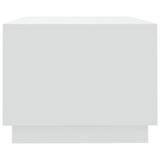 NNEVL Coffee Table White 102x55x43 cm Chipboard