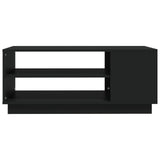 NNEVL Coffee Table Black 102x55x43 cm Chipboard