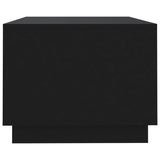 NNEVL Coffee Table Black 102x55x43 cm Chipboard